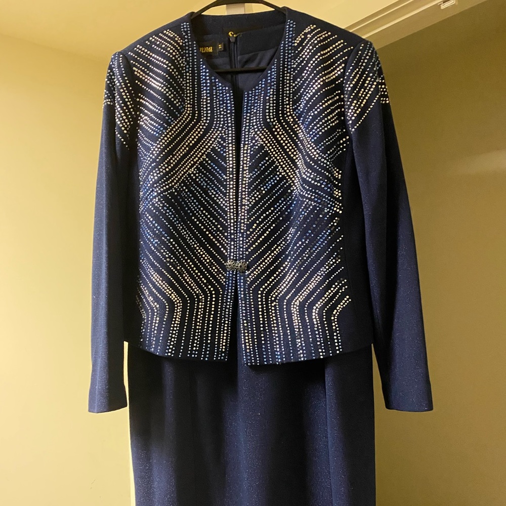 Ladies 2 piece dress with jacket